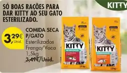 Pingo Doce comida seca p/gato esterilizados promoção