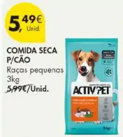 Pingo Doce comida seca p/cão raças pequenas promoção