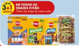 Pingo Doce Em todos os snacks p/cão promoção