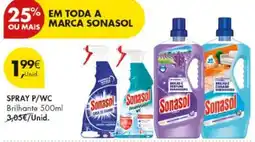 Pingo Doce spray p/wc sonasol promoção