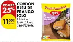 Pingo Doce cordon bleu de frango iglo clássica promoção