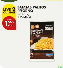 Pingo Doce batatas palitos p/forno promoção