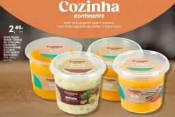 Continente Cozinha continente sopa feijão verde/creme de cenoura/legumes/caldo verde promoção