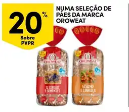 Continente Numa seleção de pães da marca oroweat promoção
