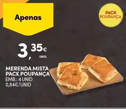 Continente Merenda mista pack poupança promoção