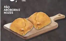 Continente Pão abóbora e nozes promoção