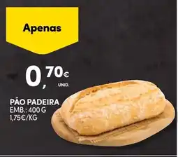 Continente Pão padeira promoção