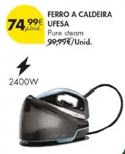 Pingo Doce Ferro a caldeira ufesa promoção