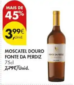 Pingo Doce MoscateL Douro Fonte da Perdiz promoção