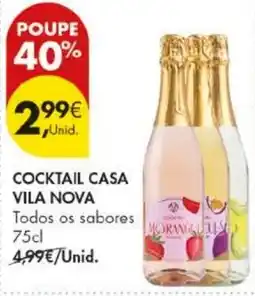 Pingo Doce Cocktail casa vila nova promoção