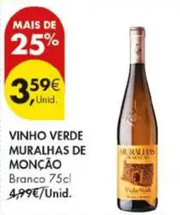 Pingo Doce vinho verde muralhas de monção promoção
