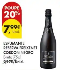 Pingo Doce espumante reserva freixenet cordon negro promoção