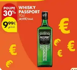 Pingo Doce whisky passport promoção