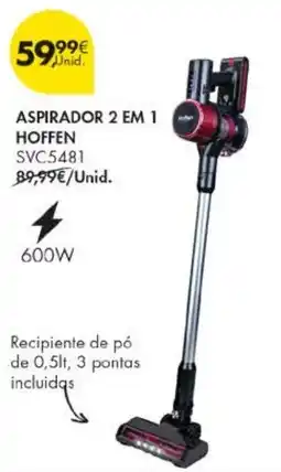 Pingo Doce aspirador 2 em 1 hoffen promoção
