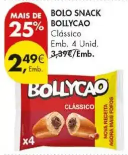 Pingo Doce Bollycao clássico promoção