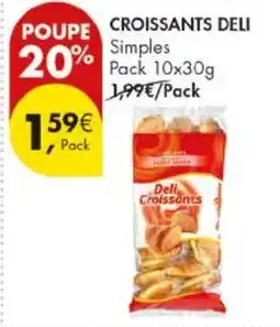 Pingo Doce Croissants deli simples promoção