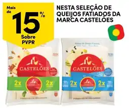 Continente queijos fatiados da marca castelões promoção