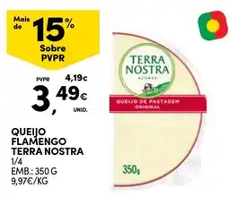 Continente queijo flamengo terra nostra promoção