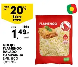 Continente Queijo flamengo ralado campainha promoção