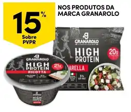 Continente Nos produtos da marca granarolo promoção