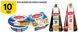 Continente Nos queijos da marca galbani promoção