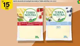 Continente queijo de pastagem terra nostra promoção