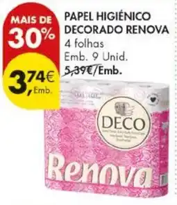Pingo Doce Papel higiênico decorado renova promoção