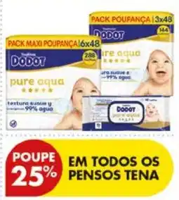 Pingo Doce Dodot pure aqua promoção
