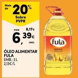 Continente Óleo alimentar fula promoção