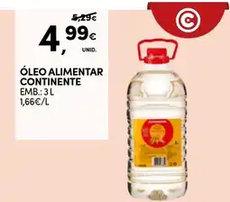 Continente Óleo alimentar continente promoção