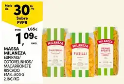Continente massa milaneza promoção