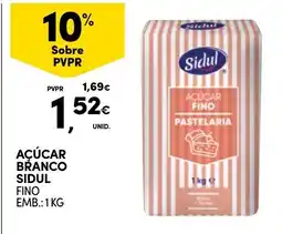 Continente Açúcar branco sidul fino promoção