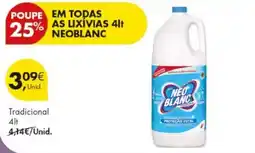 Pingo Doce lixívia neoblanc tradicional promoção