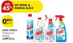 Pingo Doce limpa vidros tradicional ajax promoção