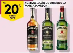 Continente Numa seleção de whiskies da marca jameson promoção