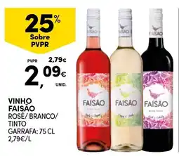 Continente vinho faisão promoção