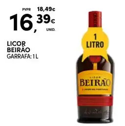 Continente Licor beirão promoção
