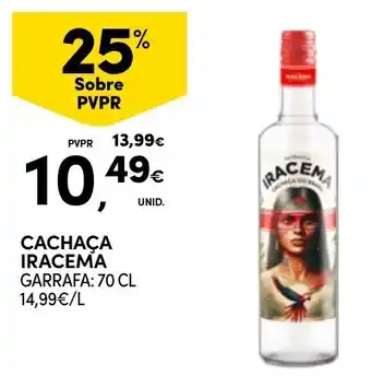 Continente Cachaça iracema promoção