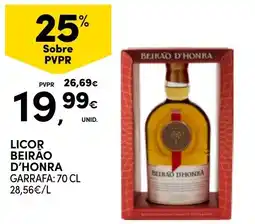 Continente Licor beirão d'honra promoção