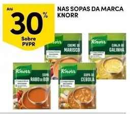 Continente Sopas da marca Knorr promoção