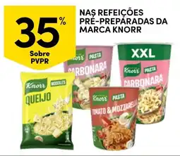 Continente Knorr pasta carbonara promoção