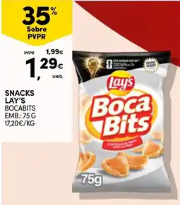 Continente Lay's Boca Bits promoção