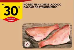 Continente Red fish congelado promoção