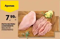 Continente Peito de peru continente promoção