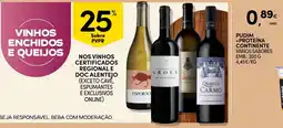 Continente vinhos enchidos e queijos promoção