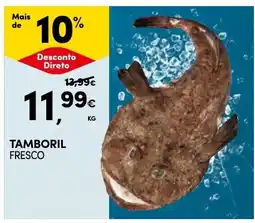 Continente Tamboril fresco promoção