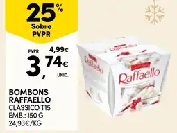 Continente Bombons raffaello clássico t15 promoção