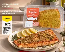 Continente Filete salmão c/ alho/ limão e ervas continente fresco promoção