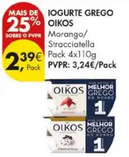 Pingo Doce Iogurte grego oikos promoção