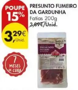 Pingo Doce Presunto fumeiro da gardunha promoção